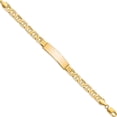 thumbnail image 2 of 14K Yellow Gold Anchor Link Id Bracelet (8 X 10) Made In United States cgl200id-8, 2 of 5