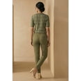 thumbnail image 3 of Jessica London Women's Plus Size Tall Stretch Cotton Chino Straight-Leg Pant, 3 of 4