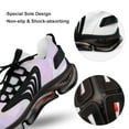 thumbnail image 7 of Textures Glitter Foil Confetti And Metal Rainbow Gradient Walking Shoes for Men Woman Lightweight Tennis Fashion Elastic Sports Shoes Cushion Basketball Shoes, 7 of 7