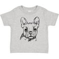 thumbnail image 3 of Inktastic French Bulldog Portrait Boys or Girls Toddler T-Shirt, 3 of 5