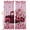 Pink Crimson LightPink, variant on Valentine's Day Blackout Curtains for Bedroom/Living Room, Pinch Pleated Black Out Curtains, Romantic Love Roses Truck Ombre Pink Room Darkening Window Drapes with Hooks 2 Panels, 59"x70"