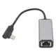 thumbnail image 4 of Adaptador Ethernet USB C, enchufe y reproduce una latencia de rojo baja 10mbps 100mbps tipo c al convertidor rj45 Señal estable para tabletas para telefonos, 4 of 7