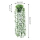thumbnail image 3 of Inteprter 2 piezas de plantas artificiales de eucalipto hogar interior Natural DIY planta en maceta decoración colgante decoraciones de Decoración del hogar, 3 of 6