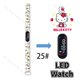 thumbnail image 1 of Reloj de Hello Kitty para niños, figuras de acción de personajes de dibujos animados, LED, reloj deportivo impermeable, pulsera, lindo reloj para niños, regalo de cumpleaños, 1 of 4