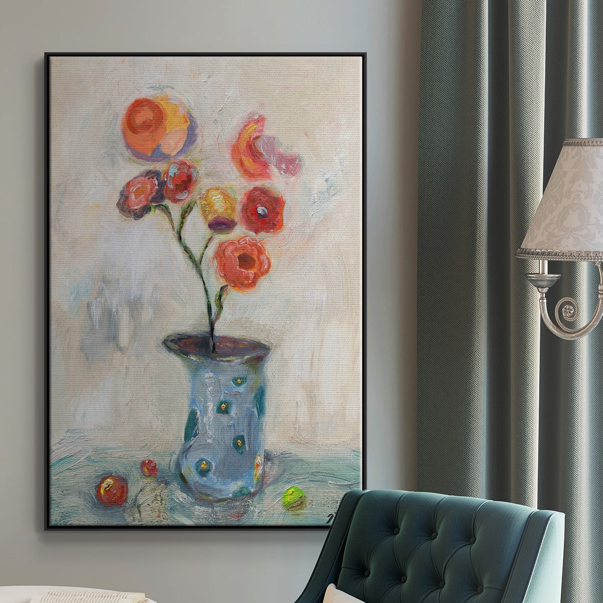 Fruit of Life Framed Premium Gallery Wrapped Canvas - Ready to Hang