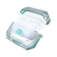 thumbnail image 6 of NIFFPD Apple AirPods Case, Soft TPU Shockproof Protective Crystal Clear Airpod Pro Case Cover Anti-Yellowing Anti-Scratches Green, 6 of 6