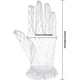 thumbnail image 4 of Lace Gloves for Women Bridal Floral Mesh Gloves Elegant Summer Courtesy Gloves for Wedding Tea Party Opera, 4 of 5