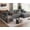 Gray, variant on 128" Modular Sectional Sofa, Convertible U Shaped Cloud Couch, Sectional Couches for Living Room, No Assembly Required, Beige
