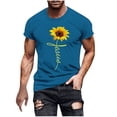 thumbnail image 1 of Camisetas de Manga Larga para Hombres Blusa de Cuello Redondo de Impresión Deportiva, Camiseta de Manga Corta de Moda para la Primavera Y Diaria, 1 of 5