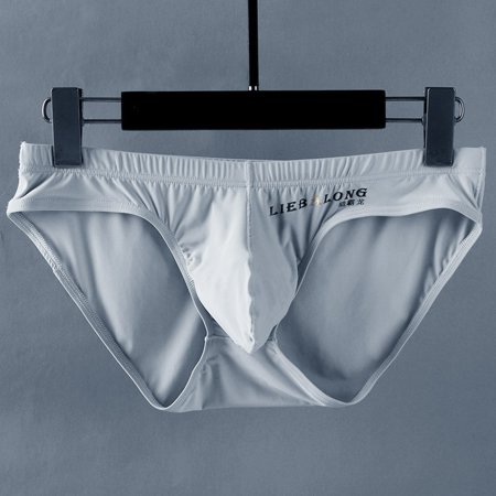 

Men s Sexy Low Rise Briefs Seamless Bulge Pouch Stretchy Underwear Underpants