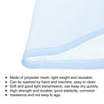 thumbnail image 3 of Uxcell 63" Mesh Fabric Stretchy for Netting Bag Backpack Pocket 3.28ft Sky Blue, 3 of 6