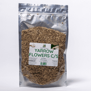 Herb To Body Yarrow Flowers C/S | Cut & Sifted | Achillea Millefolium | 4oz