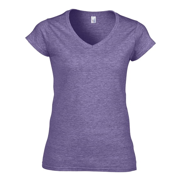 Gildan Womens Soft V Neck T-Shirt