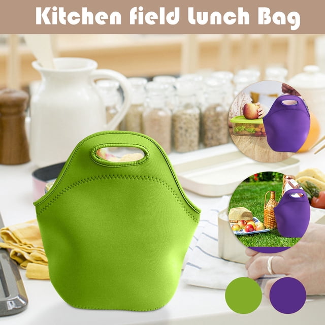 Fiudx Bolsa de Almuerzo de Buceo, Aislamiento de Neopreno, Almacenamiento de Alimentos Fríos o Calientes, Diseño Fácil de Limpiar, Compacta para Uso En La Oficina y La Escuela, Multiusos, Ideal para