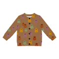 thumbnail image 3 of JAJAHO Toddler And Kids Girls Cardigan Halloween Open Front Button Down Jacket 1-8Y, 3 of 6