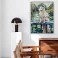 thumbnail image 5 of Hudo Dog Canvas Wall Art,Dog Wall Art print, Colorful Borzoi Dog Decor for Kids Nursery Bedroom Living Room Office Home Unframed 8x12 inches, 5 of 5
