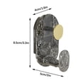 thumbnail image 2 of Gancho de lavabo ajustable para colgar en la pared no perforado | Estante de almacenamiento de bañera elevado | Organizador de baño sin taladro | Soporte resistente que ahorra espacio | Fácil, 2 of 2