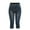 Black, variant on Women Clothing Women's Jeans Slim Denim Printed Bottom Pants High Waist Casual Seven Pants Female Women Blendingpants
