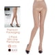 thumbnail image 5 of G&Y 2 Pares de Pantimedias Top Control para Mujer - Medias Transparentes 40D Soporte Control Barriga, Negro y Nude L, 5 of 6