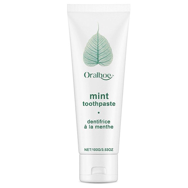 Organics Mint Toothpaste, Fluoride Free All-Natural Toothpaste for Fresh Breath, Odor Removal & Long-Lasting Freshness, Mint Flavors