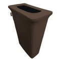 thumbnail image 6 of LA Linen Stretch Spandex Trash Can cover for Slim Jim 23-Gallon, White, 6 of 7