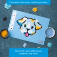 thumbnail image 4 of Kit de arte pixelado 3D Puzzle PLUS PLUS de 500 piezas para niños, diseño de cachorro, 4 of 7