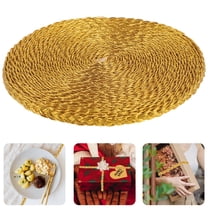 CIMAXIC Sewing Crafts Lace Trim Curtain Ribbon Golden Braided 1Pcs 35.4x0.3in