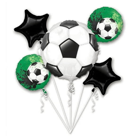 Bouquet Goal getter foil balloon, soccer theme, birthday decoration , football theme decoration, futbol theme, boy girl decoration, birthday