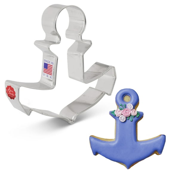 Ann Clark Anchor Cookie Cutter 4.25", Made in USA
