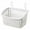 White L, variant on Tarmeek Bathroom Organizer - Plastic Hanging Shower Caddy Basket with Hook,Connecting Organizer Storage Holder for Bathroom Kitchen Pantry Dorm,Kitchen Organization Pantry Organization and Storage