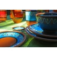 thumbnail image 6 of Terracotta Blue - Festive Set - Hand Painted From Spain, 6 of 6