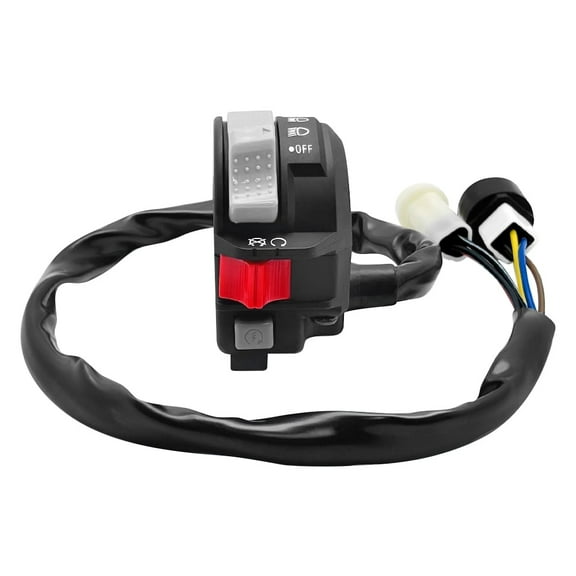 MATI Left Handlebar Switch Run Start Headlight for Yamaha MOTO-4 YFM22 YFM250 FM350 Big Bear Warrior 350 Terra Pro YFP350