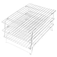 thumbnail image 1 of Versatile Rack Foldable 3-Tier Cooling Grid, BBQ Cooling Rack, Pies Pastries For Cooling Biscuits Cakes, 1 of 8