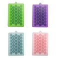 thumbnail image 6 of Grade Silicone Ices Cube Tray 33 Grids Ices Cube Mold with Lid Enduring Ices Maker for Soup Freezers Wine Juices, 6 of 9