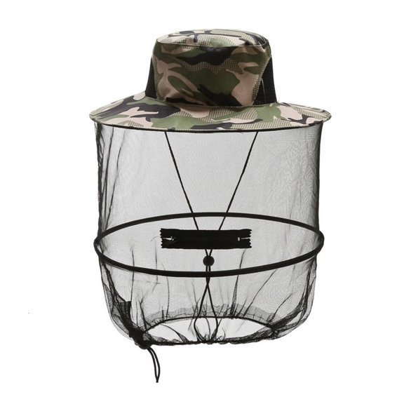 Breathable Fishing Caps Insectproof Multiple Camouflage Color AntiMosquito Hat For Beekeeping Cycling Outdoor Sport