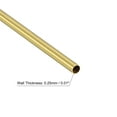 thumbnail image 3 of Uxcell Brass Tubing Seamless Straight Pipes Tubes 4.5mm x 0.25mm x 300mm, 3 of 5