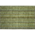 thumbnail image 2 of Addison Rugs Mayfield Premium Machine Washable Transitional Stripes Green Rectangle Rug, 1'8" X 2'6" Machine Washable Transitional Stripes Green Oversized Sherpa Throw Blanket, 2 of 6