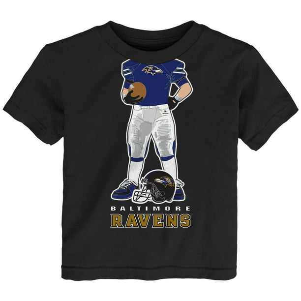 Toddler Black Baltimore Ravens Uniform T Shirt Walmart Com Walmart Com