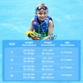 thumbnail image 4 of Gogokids Swim Jacket for Kids Life Vest Float Swimwear with Adjustable Straps Buoyancy Swimming Training Swimsuit Blue, S(2-3 Years/26-35lbs）, 4 of 8