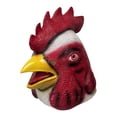 thumbnail image 3 of Máscara de cabeza de , divertida máscara de pollo para fiestas, juegos de rol, pubs y festivales., 3 of 8
