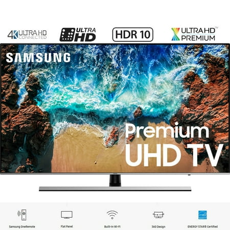 Samsung UN65NU8000 65" NU8000 Smart 4K UHD TV (2018 Model) � (Certified Refurbished)