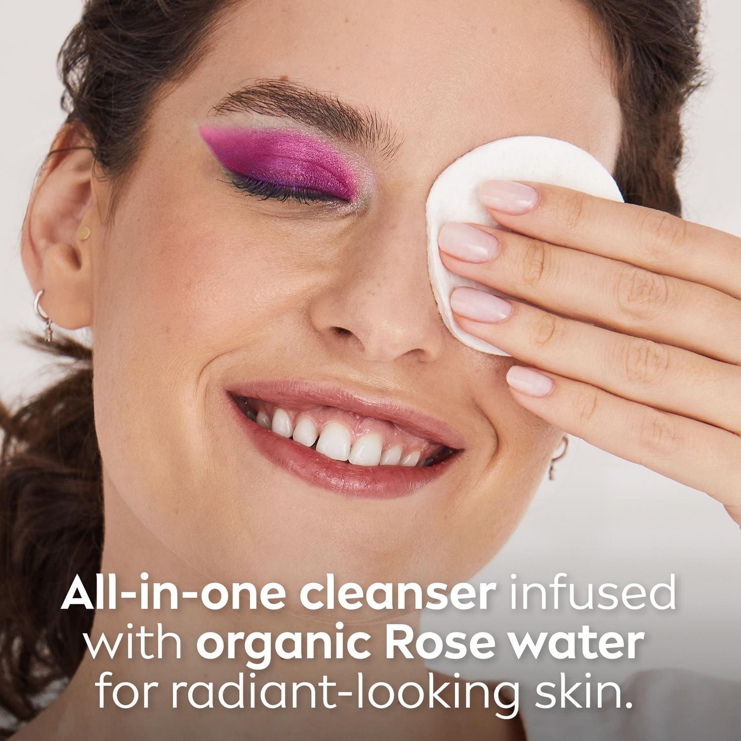 NIVEA Micellair Rose Micellar Water, Cleanser & Make-up Remover, 400 mL, 400 mL