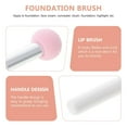 thumbnail image 3 of LOVEVER Petite Tête de Champignon 6 Pcs Outils de Maquillage Éponge Puff Triangle Blanc Non Latex, 3 of 6