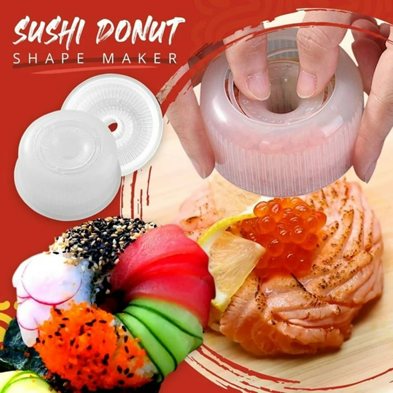 Kitchen gadgets kitchen Sushi Donut Shape Maker Home DIY Kids Rice Bento  Sushi Maker Round Rice CHMORA