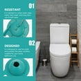 thumbnail image 4 of OULII 2pcs Toilet Flapper Replacement Kit Green Corrosion Resistant for Hotel Managers, 4 of 7