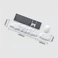 thumbnail image 5 of Cloud Wrist Rest Keypad Rest with Nonslip Base for Computer Gaming Wrist Rest, 5 of 9