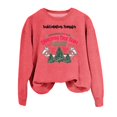 thumbnail image 4 of Chandail en Molleton pour Femmes Mode Chandail en Molleton de Noël Imprimé Col Rond Manches Longues Ample Sans Capuche, 4 of 4