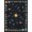 Navy Blue Multicolor, Pattern 18, variant on ODIKA 8'x10' Washable Area Rug Playroom Science Theme Educational Classroom Themed Cartoon Rocket for Dining Room, Large Office, Lounge, Non-Slip Chair-Friendly Mat