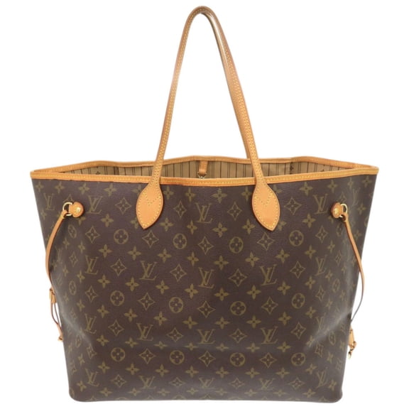 Pre-Owned Louis Vuitton Neverfull GM Monogram M40157 Brown Tote Bag LV 1380 LOUIS... (Fair)