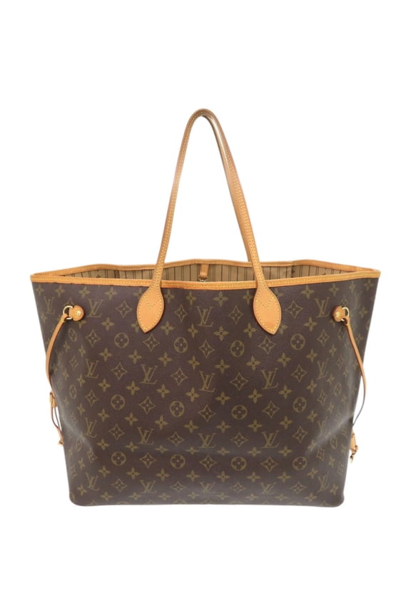 Pre-Owned Louis Vuitton Neverfull GM Monogram M40157 Brown Tote Bag LV 1380 LOUIS... (Fair)